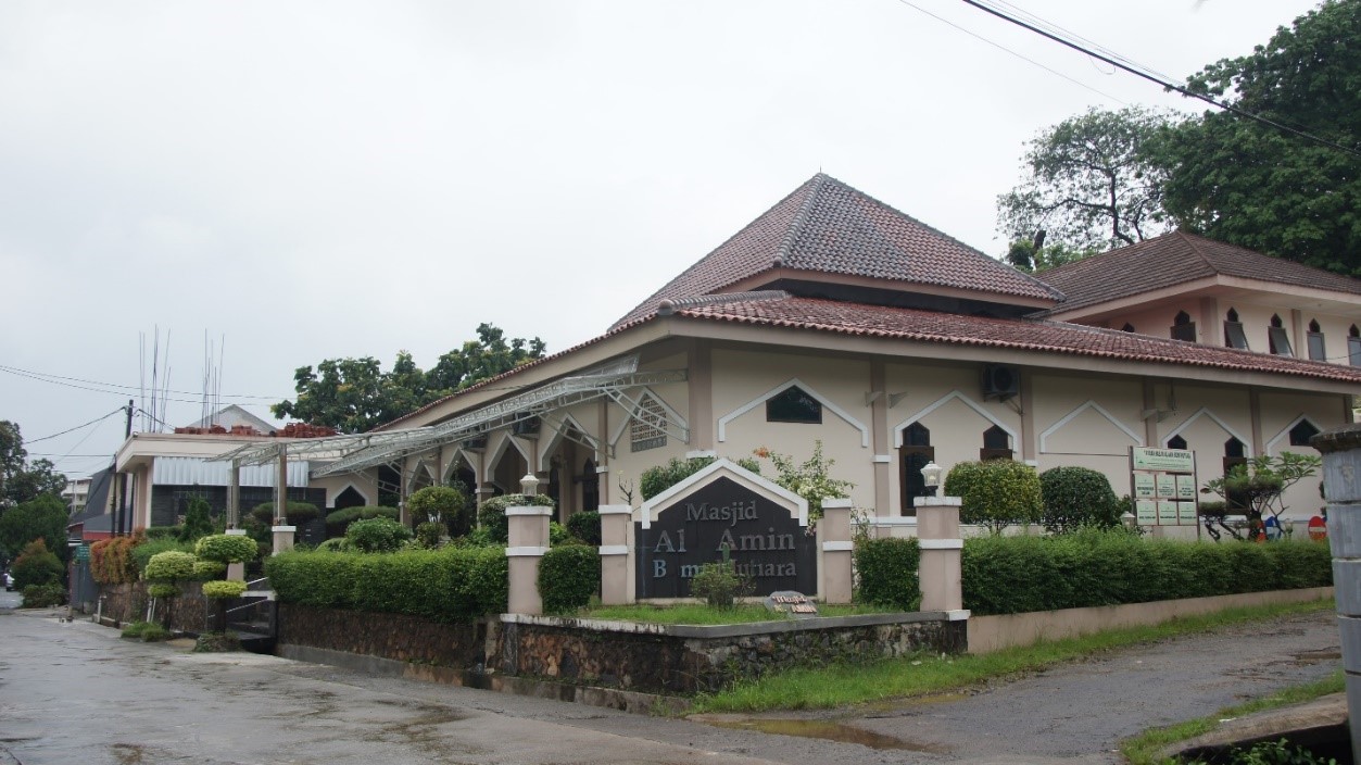 Masjid Al-Amin Tampak Depan